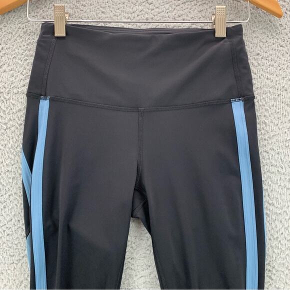 Lululemon Women's Zip the Line Mesh Running Crop 23” -  LW6ASPS  -  Size:  6 - Picture 4 of 16